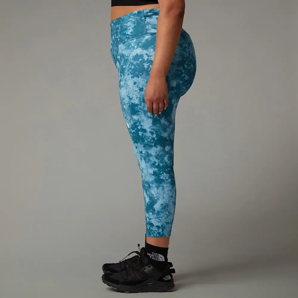 Mallas Estampadas De Talle Alto De 7/8 Flex De Talla Grande Para Mujer-The North Face New