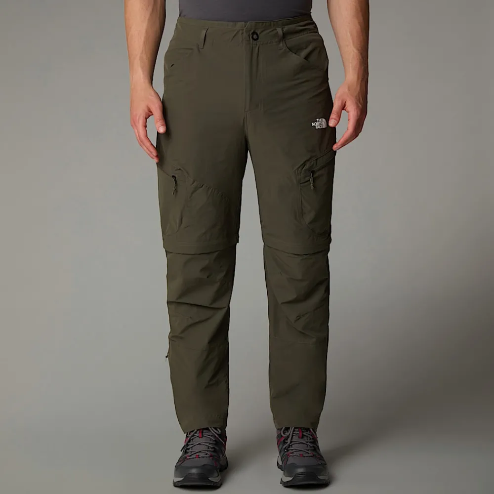 Pantalón Convertible De Corte Regular Tapered Exploration Para Hombre-The North Face