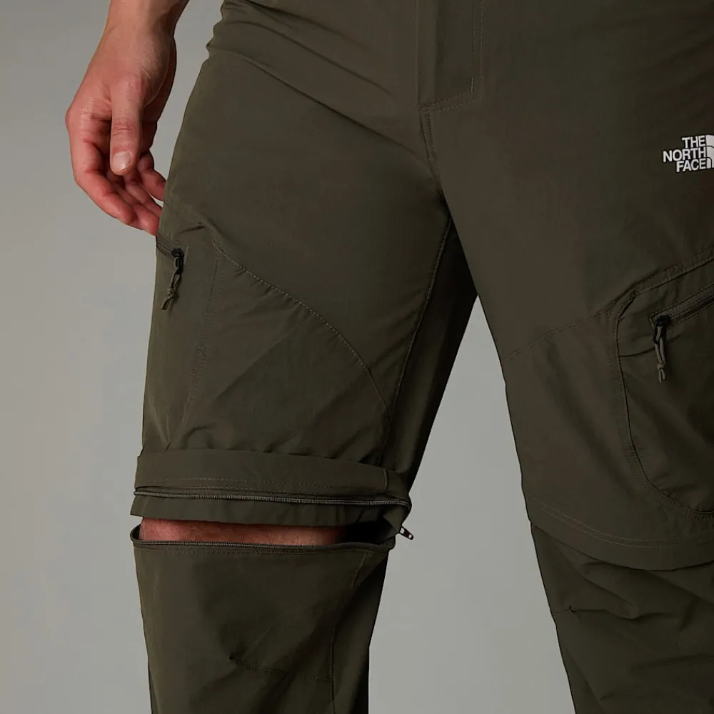 Pantalón Convertible De Corte Regular Tapered Exploration Para Hombre-The North Face