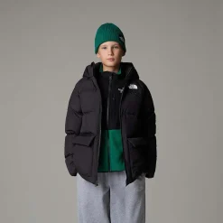 Parka Corta De Plumón Con Forro Polar North Para Jóvenes-The North Face Outlet