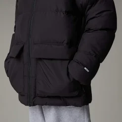 Parka Corta De Plumón Con Forro Polar North Para Jóvenes-The North Face Outlet
