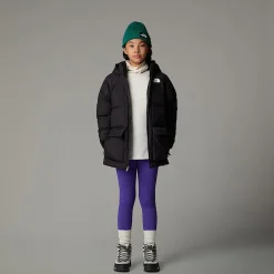 Parka Corta De Plumón Con Forro Polar North Para Jóvenes-The North Face Outlet