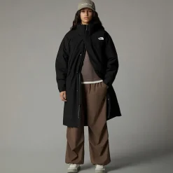 Parka Larga Acolchada Para Mujer-The North Face Clearance