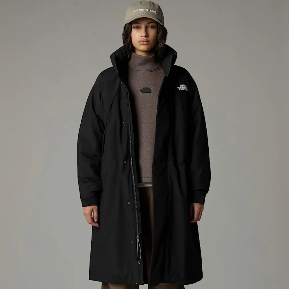 Parka Larga Acolchada Para Mujer-The North Face Clearance