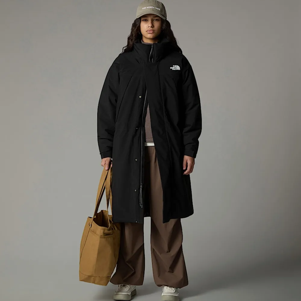 Parka Larga Acolchada Para Mujer-The North Face Clearance