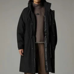Parka Larga Acolchada Para Mujer-The North Face Clearance