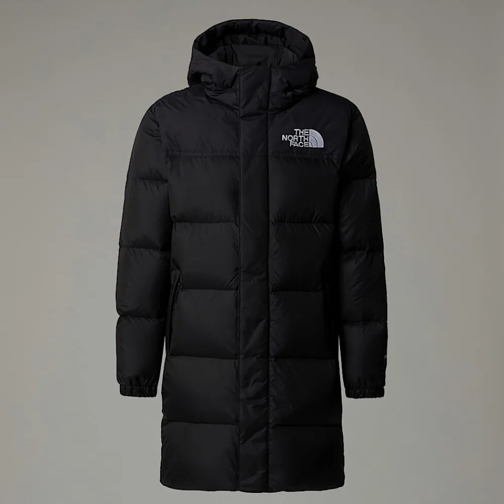 Parka Larga Nuptse Para Jóvenes-The North Face Clearance