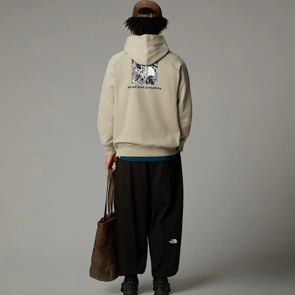 Sudadera Con Capucha, Manga Raglán Estampado Gráfico Para Hombre-The North Face Sale