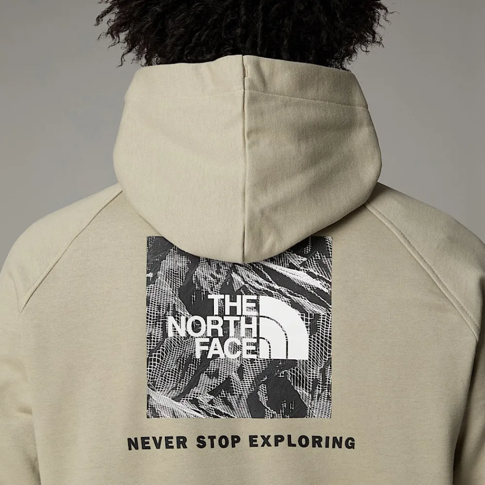 Sudadera Con Capucha, Manga Raglán Estampado Gráfico Para Hombre-The North Face Sale