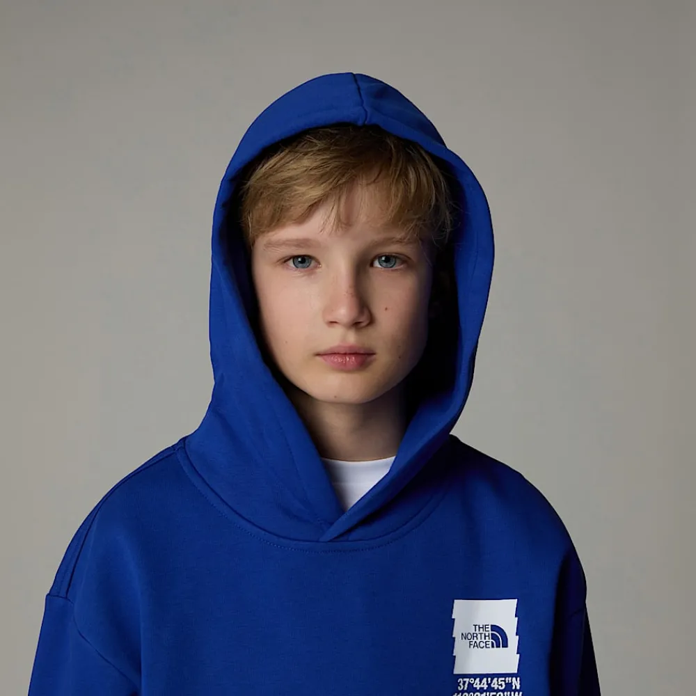 Sudadera Holgada Con Capucha Y Estampado Gráfico Coordinates Para Niño-The North Face Outlet