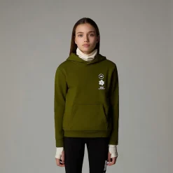 Sudadera Holgada Con Estampado Gráfico Flower Para Niña-The North Face