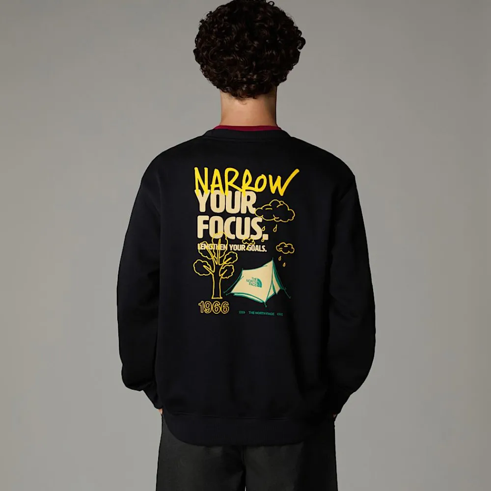 Sudadera Holgada Outdoor Multi Graphic Para Hombre-The North Face Clearance