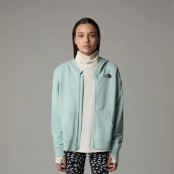 Sudadera Ligera Con Capucha Y Cremallera Integral Oversized Para Niña-The North Face New